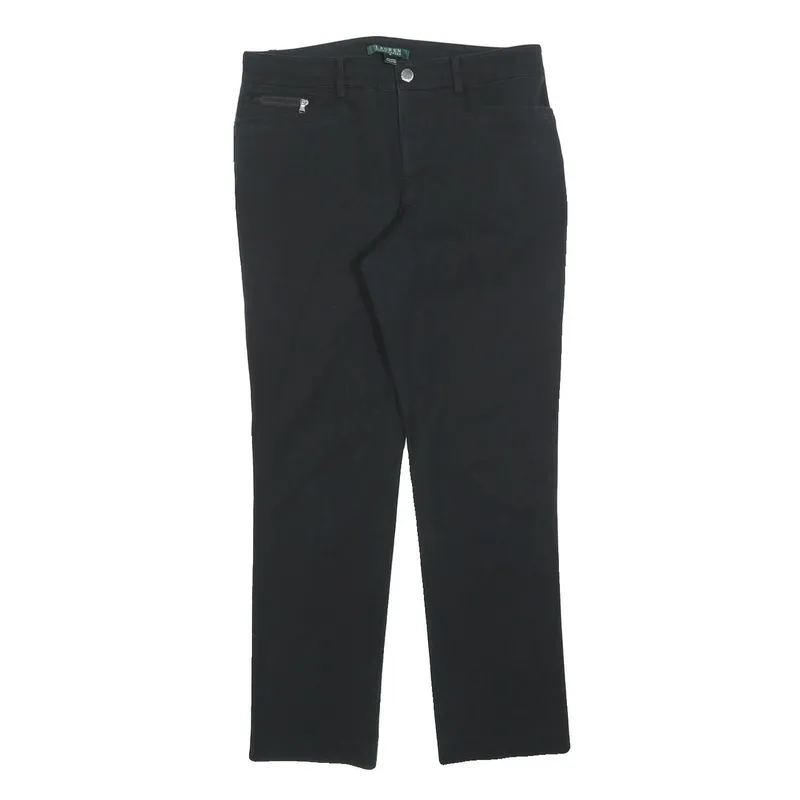 Tailored Black Wide-Leg Pants