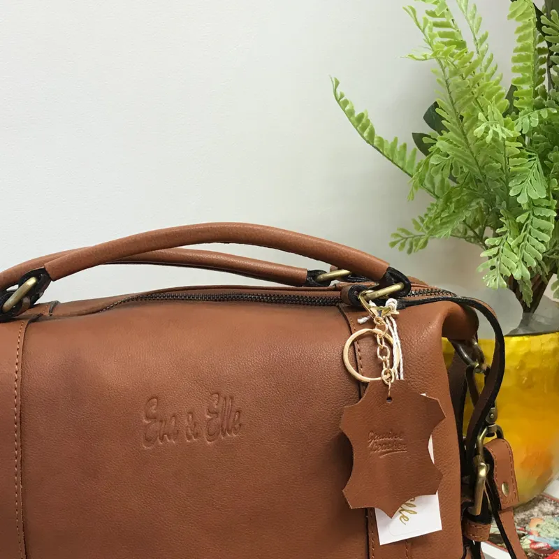 Tan Leather Handbag
