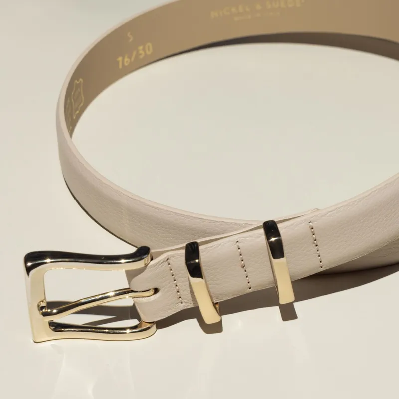 Taupe Thin Belt