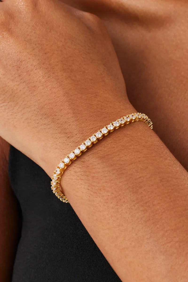 Tennis Bracelet Gold