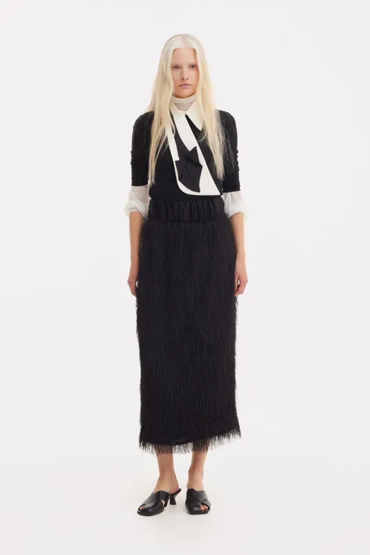 Textured Pile Column Midi