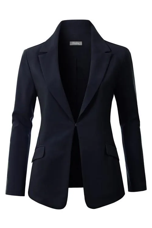 The Essential Blazer Jacket In Navy