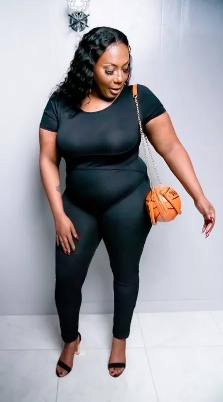 The Olivia Bodysuit Black