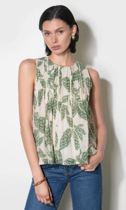The Sienna Palm Blouse