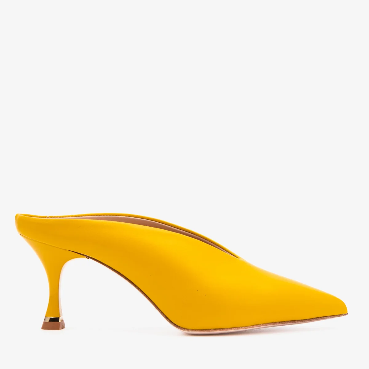 The Solara Yellow Leather Shoes