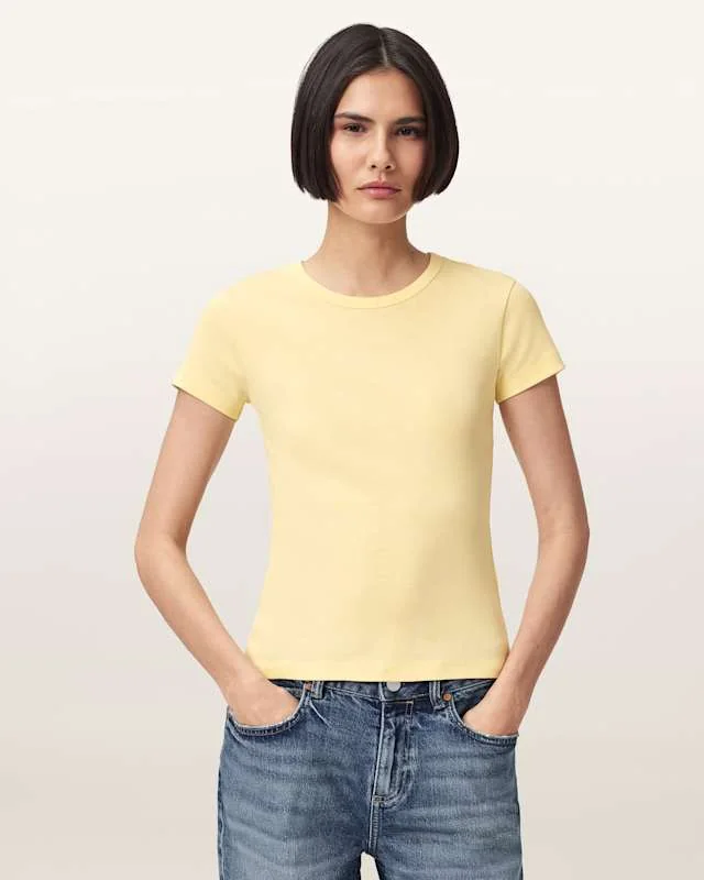 Stevie Slim Fit Short Sleeve T-Shirt HAY YELLOW