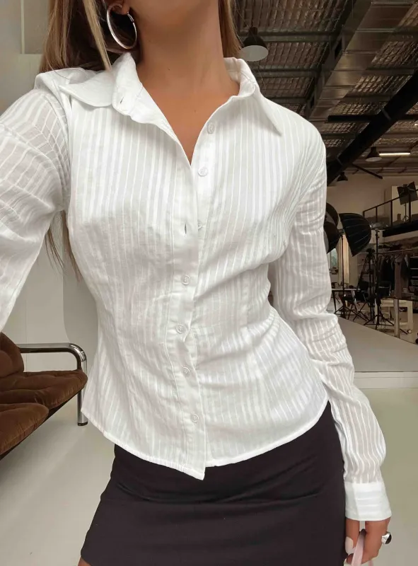 Top Fogler Shirt White