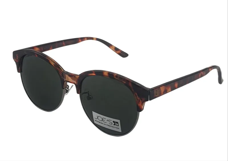 Tortoise Round Sunglasses