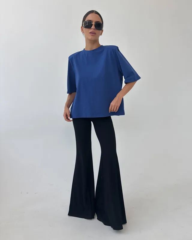 Tshirt Art Electric Blue