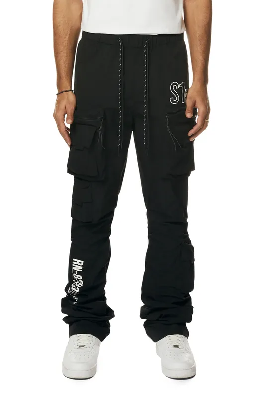 Utility Cargo Stacked Pants