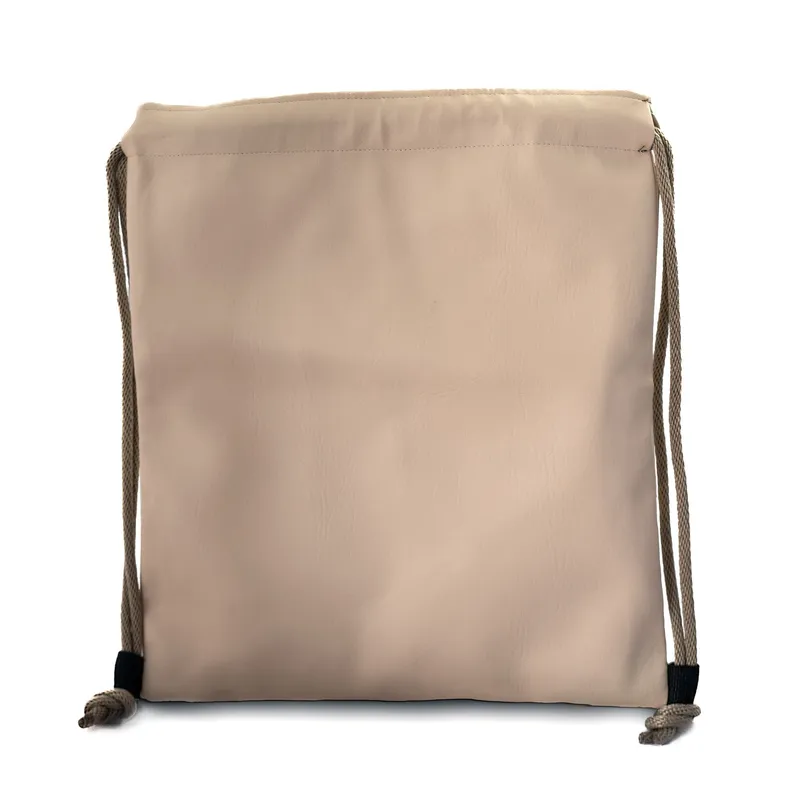 Vegan Leather Backpack Cream