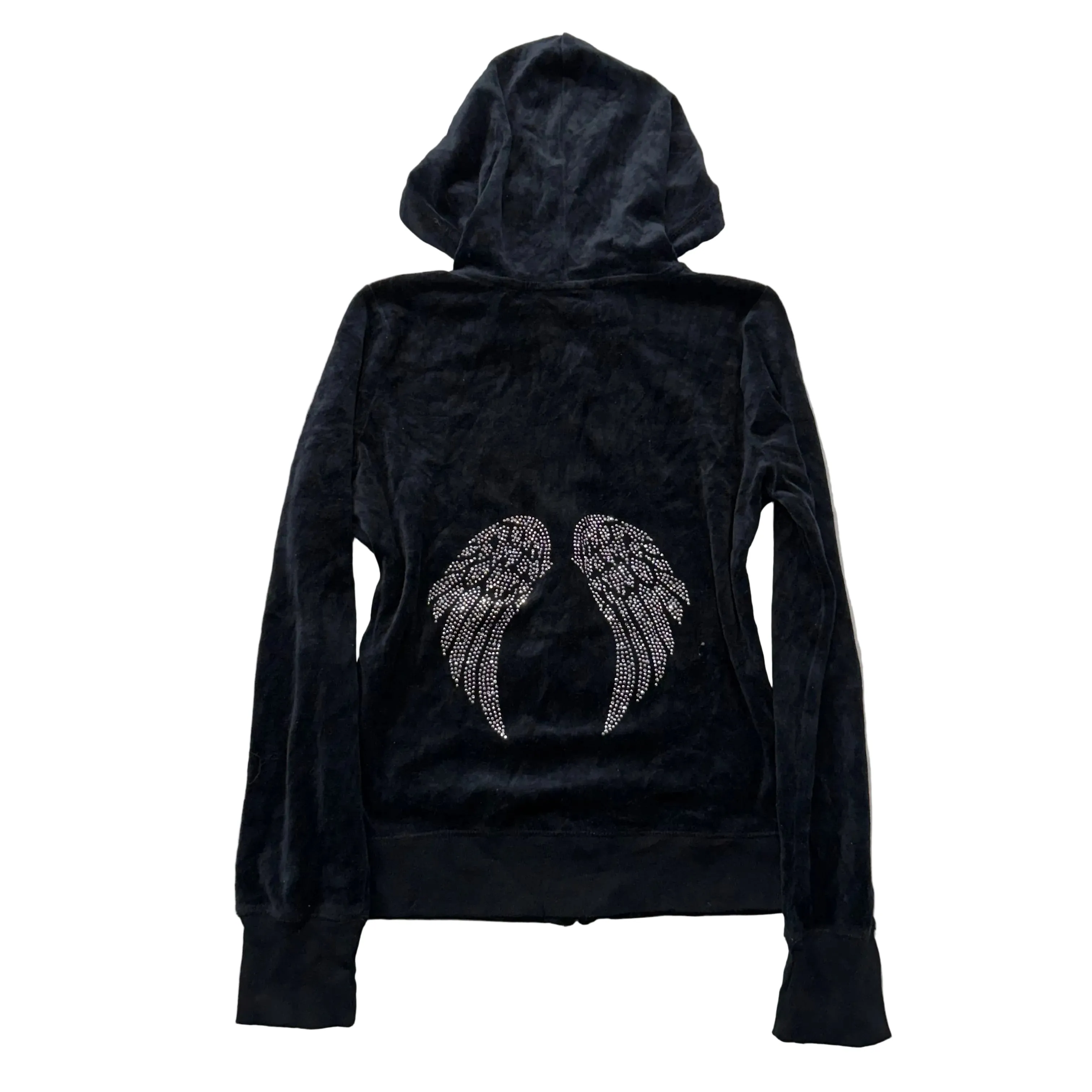 Velour Zip Hoodie