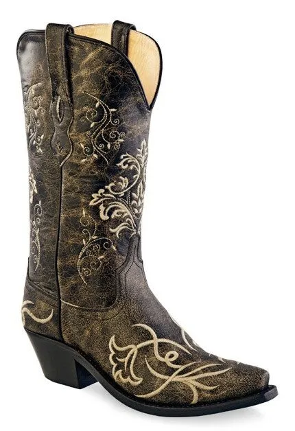 Vintage Charcoal Boots