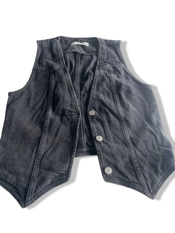 Vintage Mng Washed Denim Denim Jacket