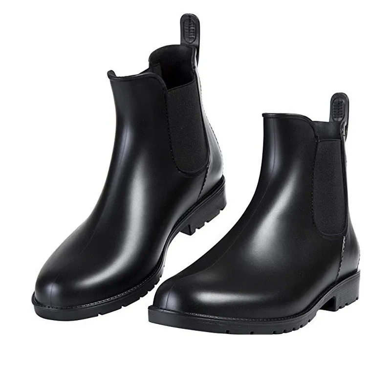 ' Waterproof Non-slip Leather Ankle Boots