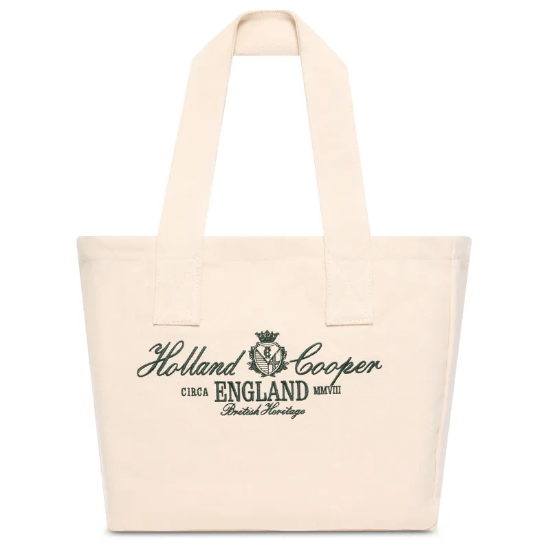 Weather-Ready Navy Canvas Tote