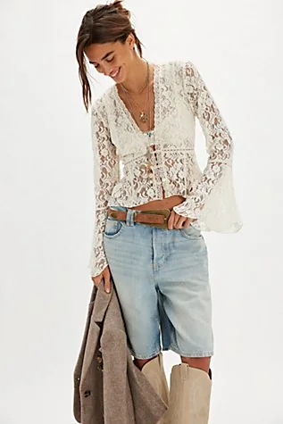 Whispering Love Lace Top