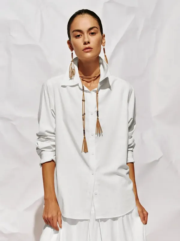 White Button Up Shirt