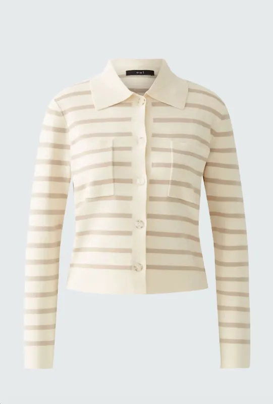 White Camel Cardigan