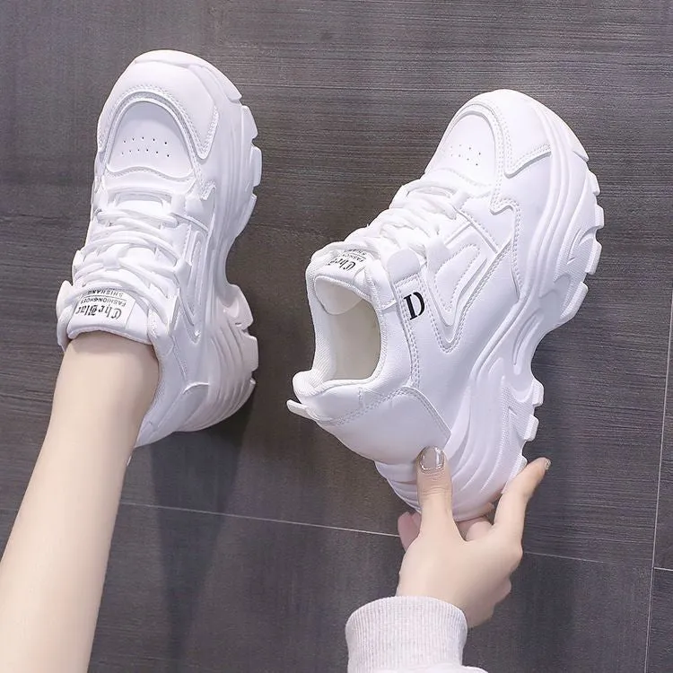 White Low Top Sneakers