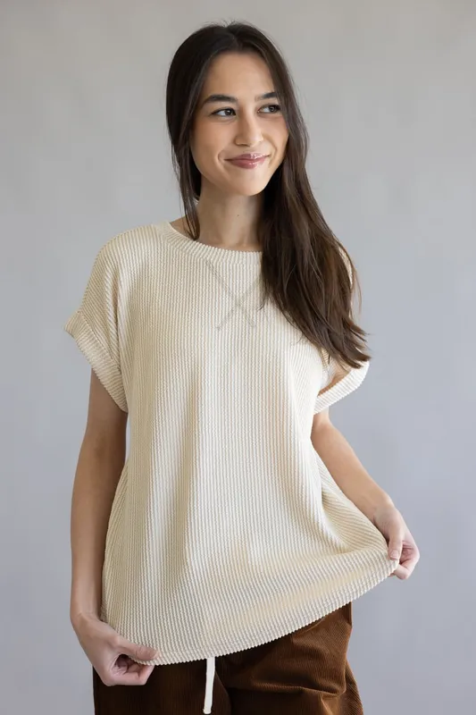 White Organic Cotton Tee