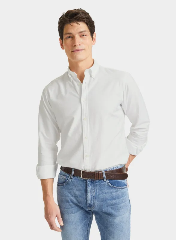 White Oxford Shirt