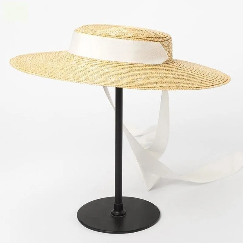White Straw Hat
