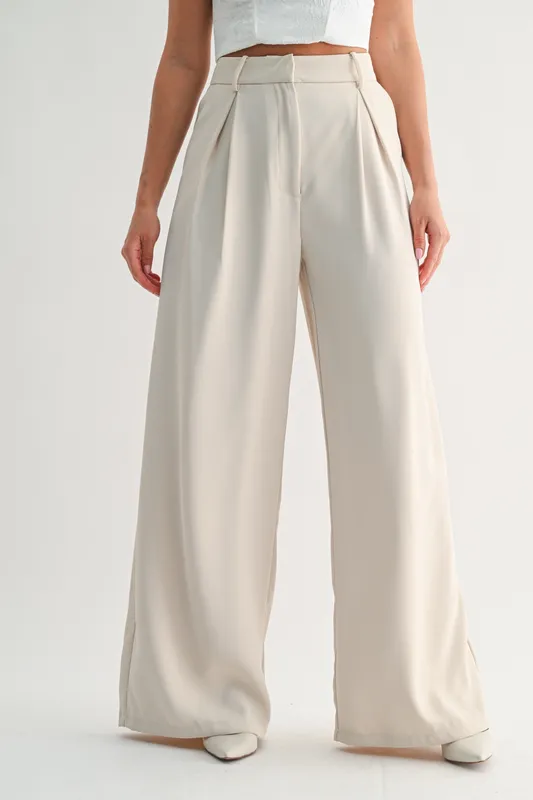 Wide Leg Trousers