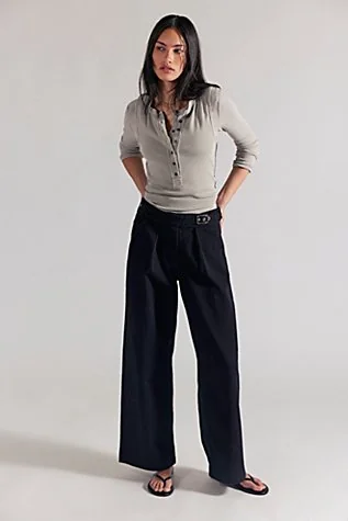 Buckle Up Trousers