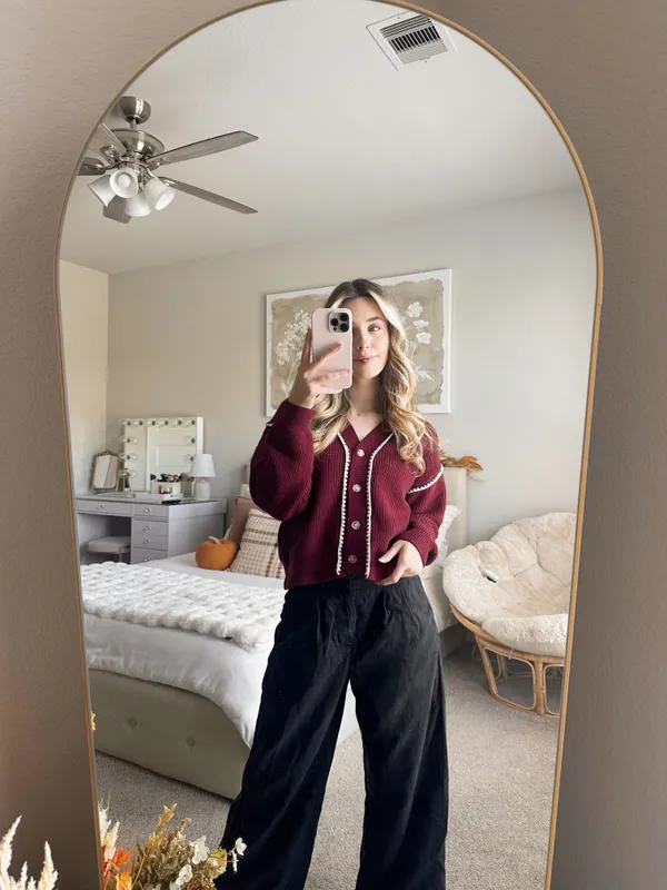 Wine Whisper Cardigan