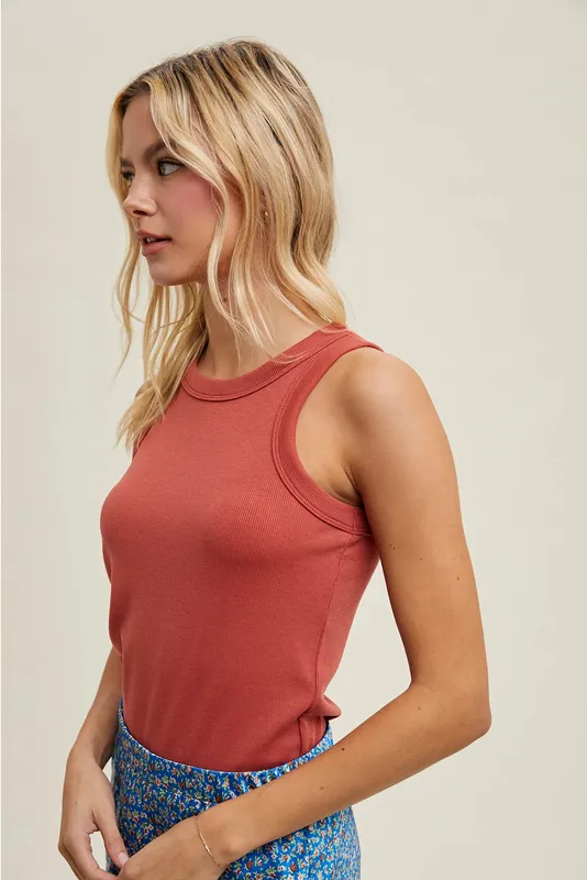 Wishlist Crew Neck Ribbed
